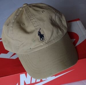 Vintage Polo by Ralph Lauren Tan Cap
